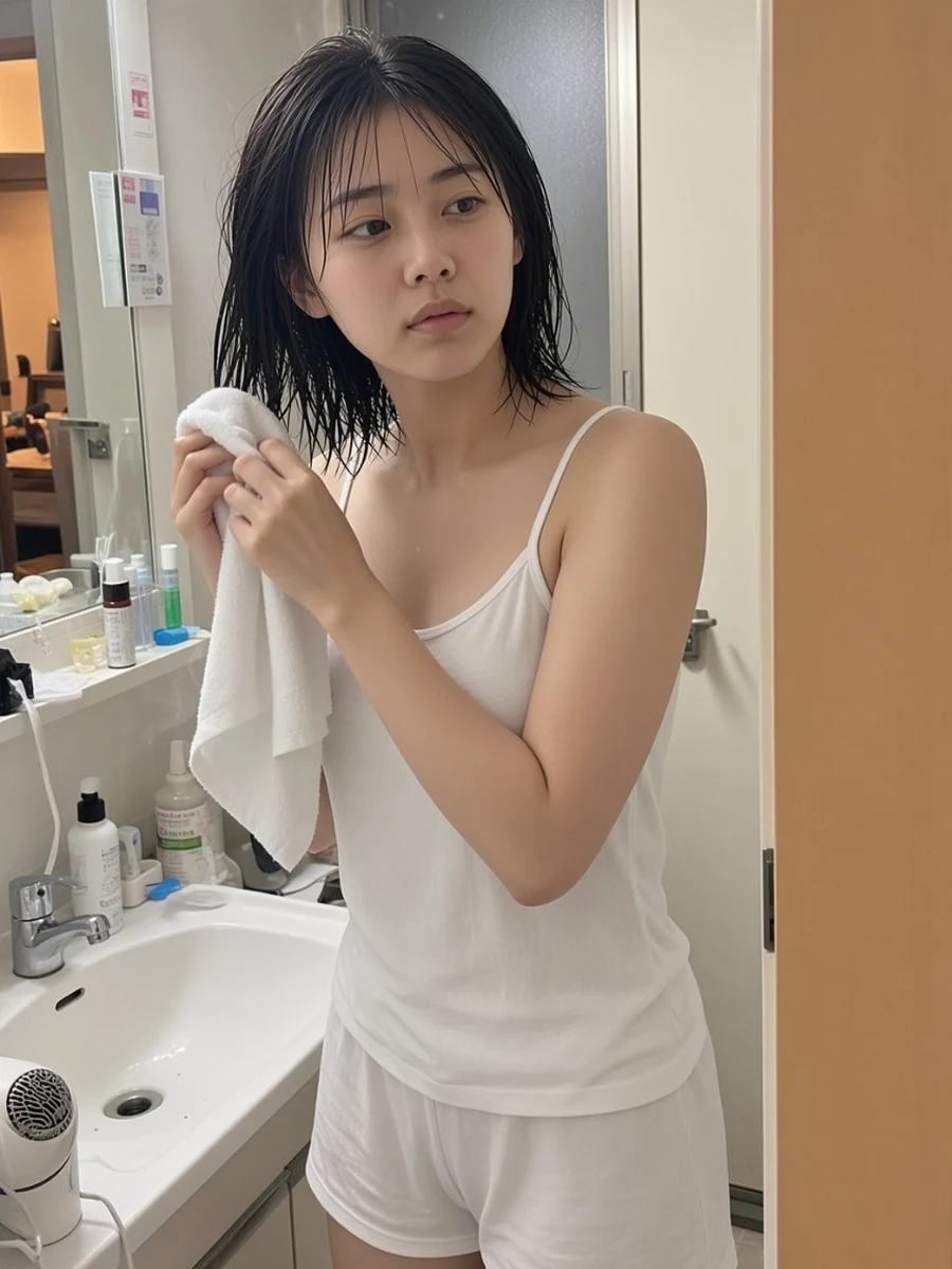 湯上がりの凪希